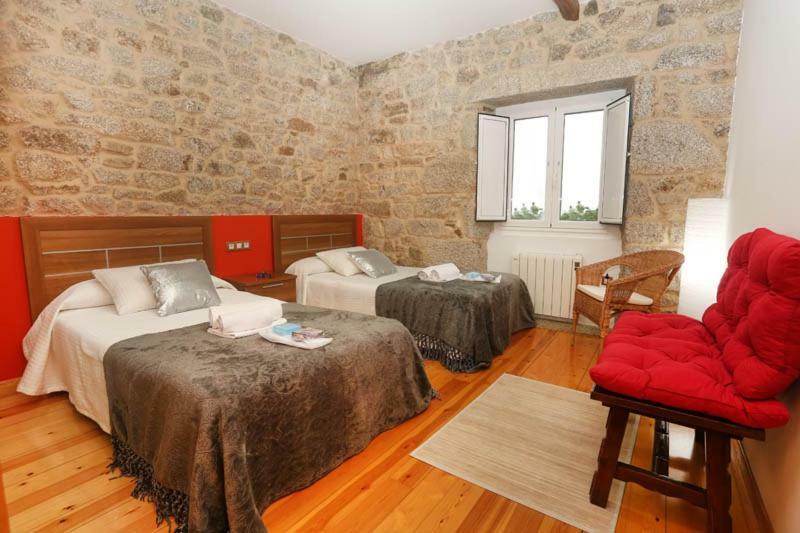 A Casa Do Avo Daire Palas de Rei Dış mekan fotoğraf